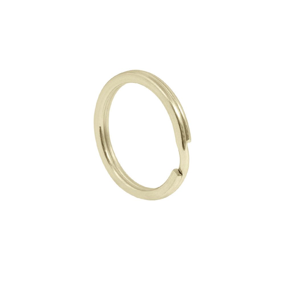 Anello Brisè Portachiavi In Acciaio Dorato 25 Mm Acquista Con La Pa