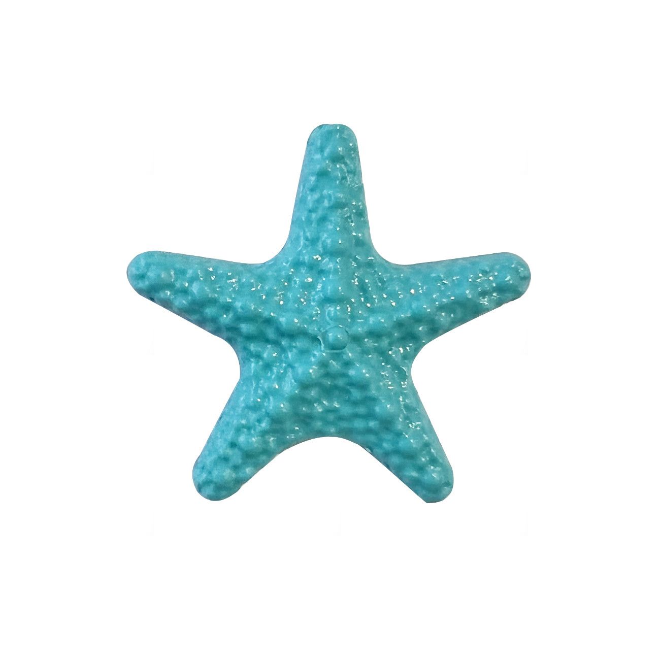 Perlina distanziatrice a forma di stella marina in vetro di Murano, forniture per braccialetti in vetro di Murano, ciondolo a forma di stella marina