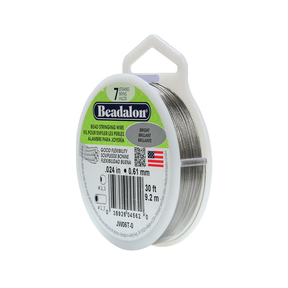 Beadalon Filo Artistico 22-Gauge Ottone Antico, 8 Metri