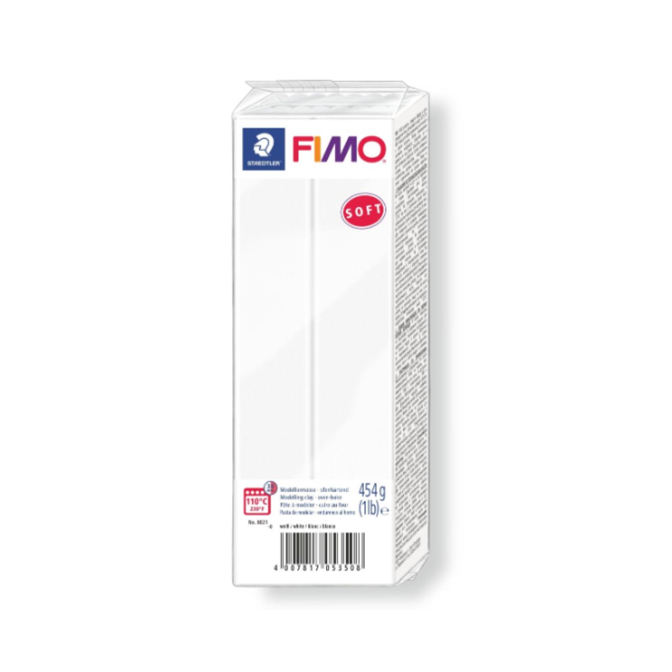 Acquista Online Pasta Fimo Soft 454 Gr Bianco (0) Fimo