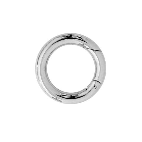 30 Anelli A Molla Per Portachiavi - Metallici, 28 Mm, Per Zaini, Borse E Fai-Da-Te - Foto 2