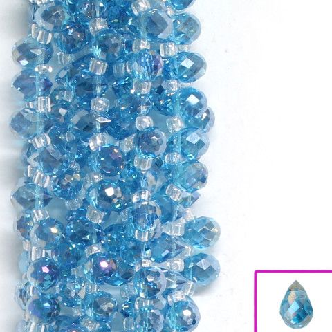 Pietra di Forma Goccia Crystal - In Cristallo 5026 - Crystal Stones