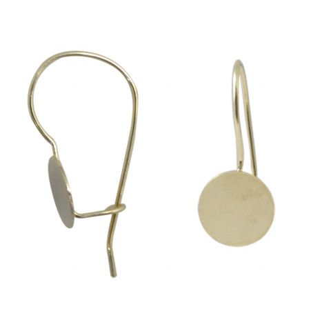 Orecchini Huggie placcati in oro rosa 14 carati con diamanti