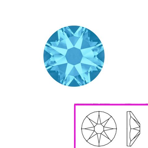 Strass In Vetro Flatback 2088 Di Alta Qualà 16 Sfaccettature - Foto 6