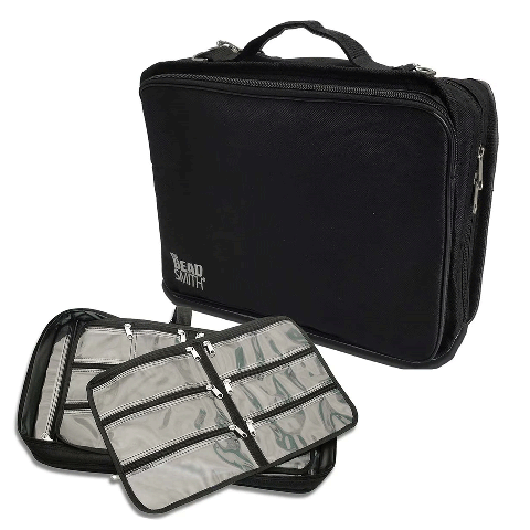 Borsa Organizer Nera con Tracolla - 30 x 25 cm