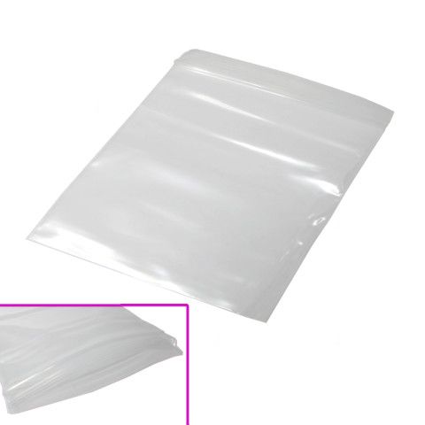 Fnuiddt Confezione Da 100 Sacchetti In PVC Trasparente Per Gioielli, Anti Ossidazione, Con Cerniera, Antitarnish, Per Imballaggio, Gioielli, Anelli